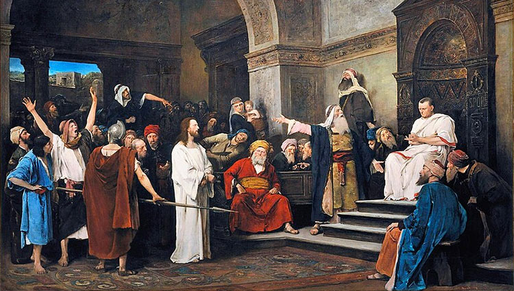 Jésus devant Pilate