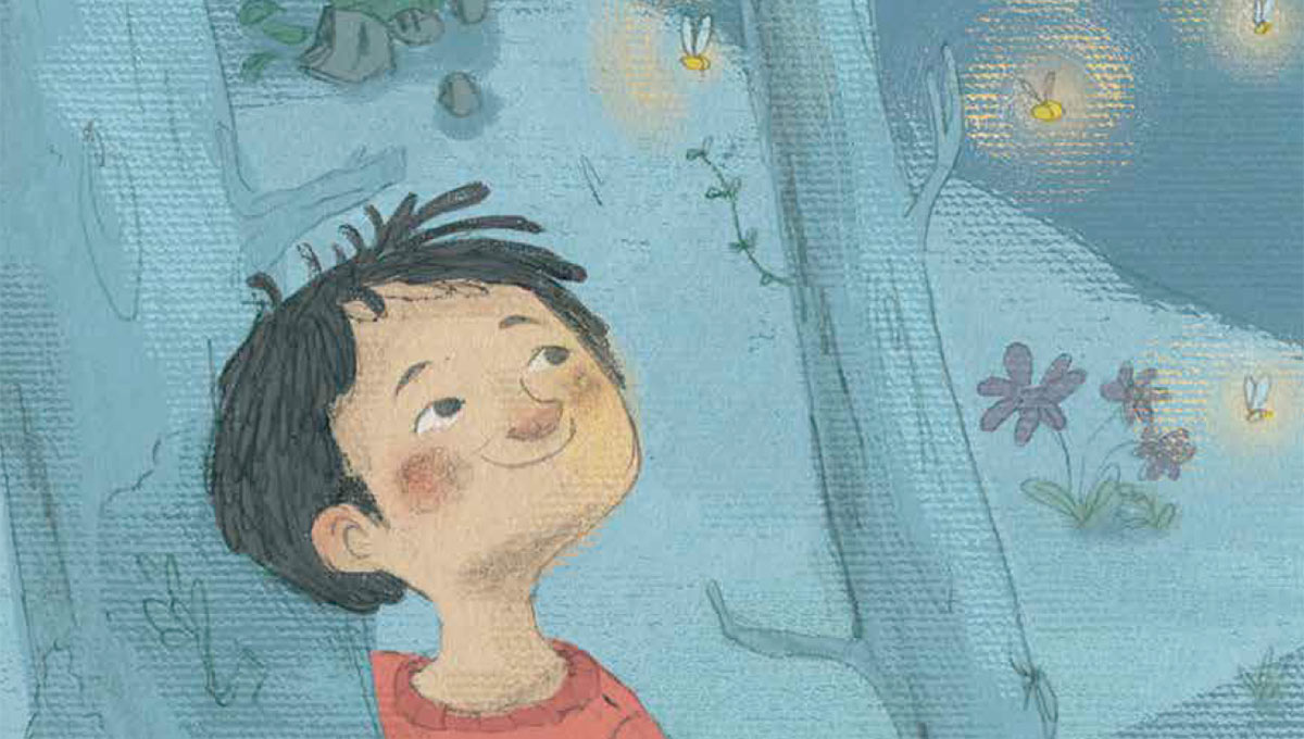 Les lucioles après le typhon