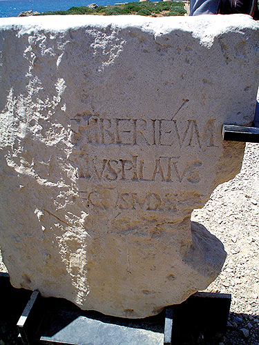 inscription de Ponce Pilate